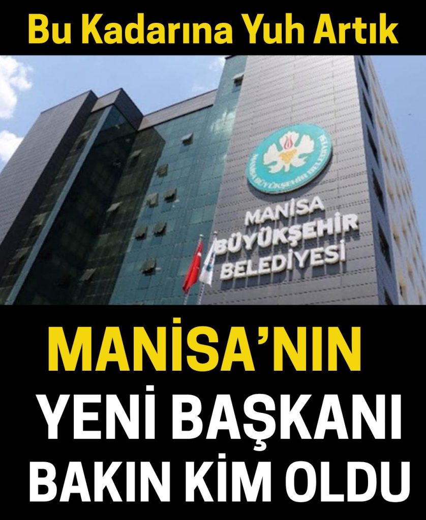 AK Parti’den dikkat çeken Manisa kararı