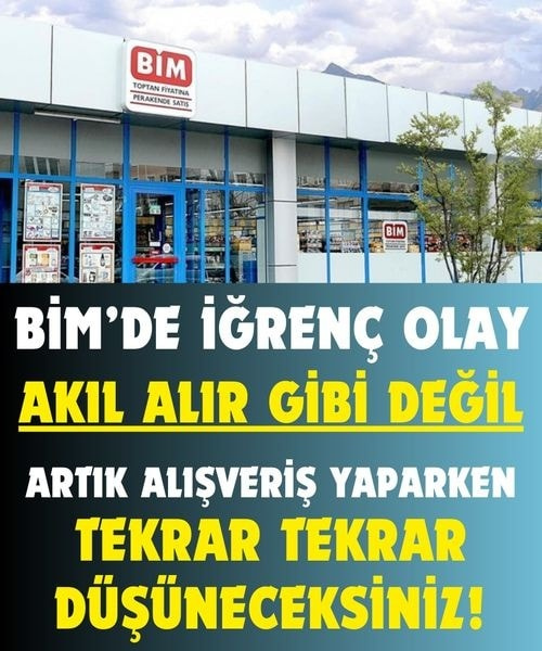 BİM Marketten DOST Yoğurt alanlar dikkat
