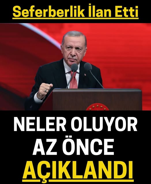 Neler oluyor az önce açıklandı