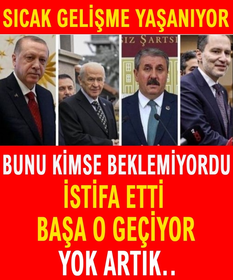 Belediye Başkanı İstifasını Bastı