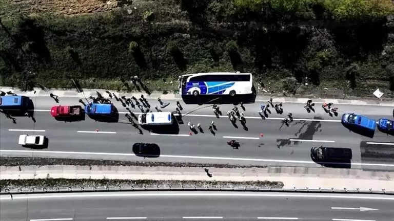 Biraz evvel yaşandı.