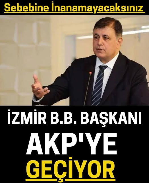 Partisinden İstifa Edip AKP’ye Katıldı