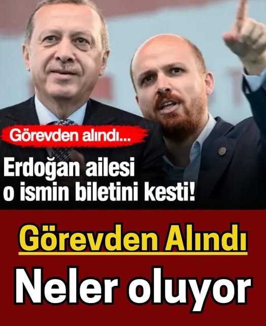 Görevden alındı neler oluyor
