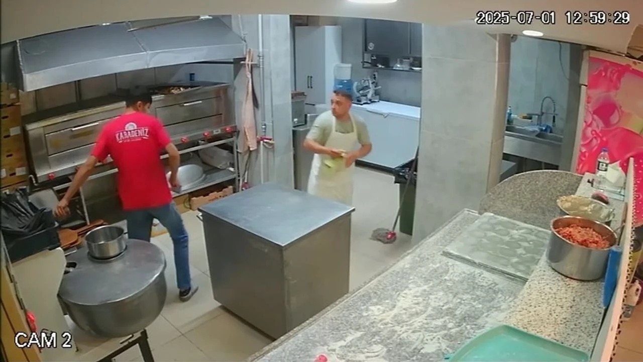 Korkutan deprem kameralara böyle yansıdı