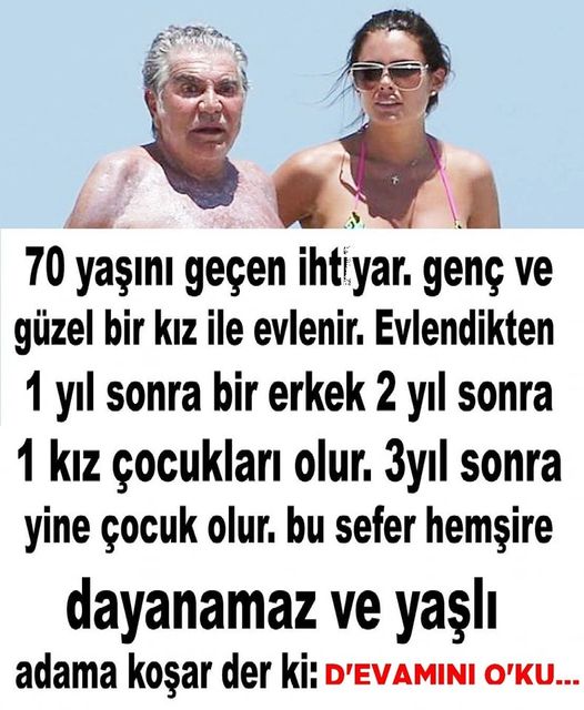 Yaşlı adam hayatını y’alnız sürdüremez