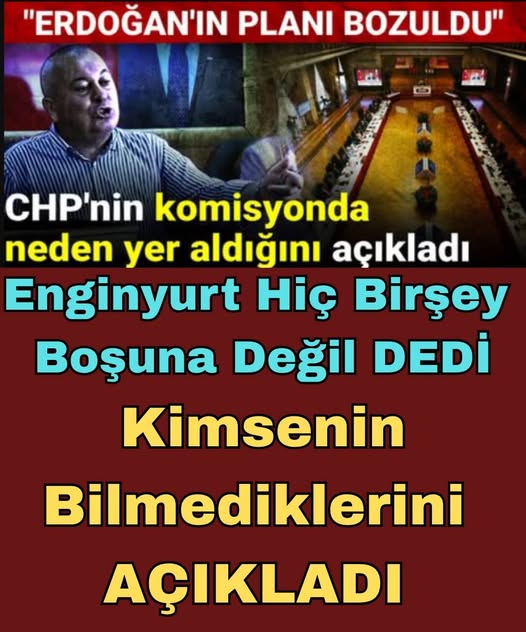 CHP’nin komisyonda neden yer aldığını açıkladı
