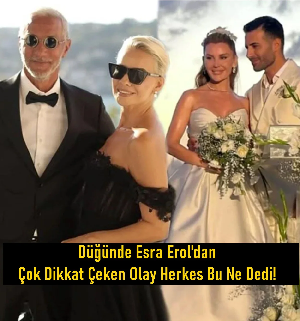 Düğünde Esra Erol gündem oldu
