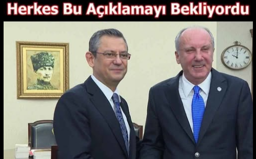 Hayırlı olsun dedi açıkladı