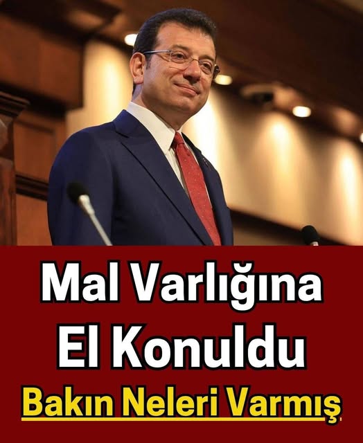 Mal varlığına el konuldu