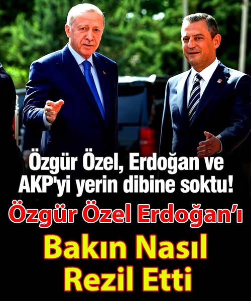 Özgür Özel’den Tarihi Ayar