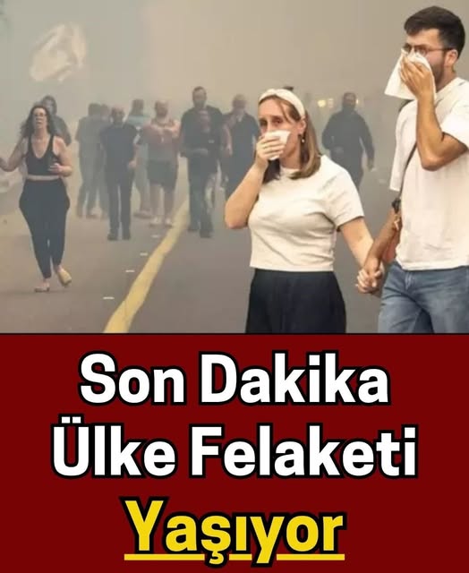 Ülke felaketi yaşıyor