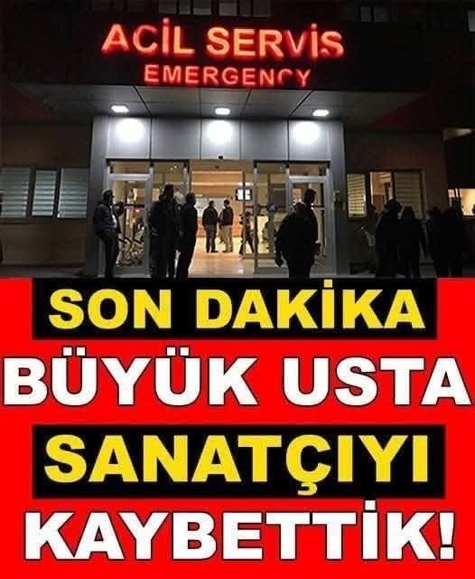Usta sanatçıdan a-cı haber