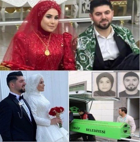 çifti balayı için Kapadokya’ya gitmişlerdi.