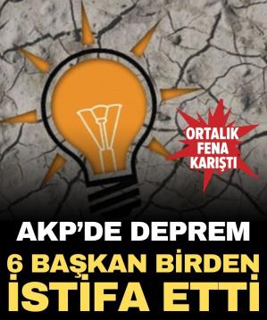 Başkan istifa etti..