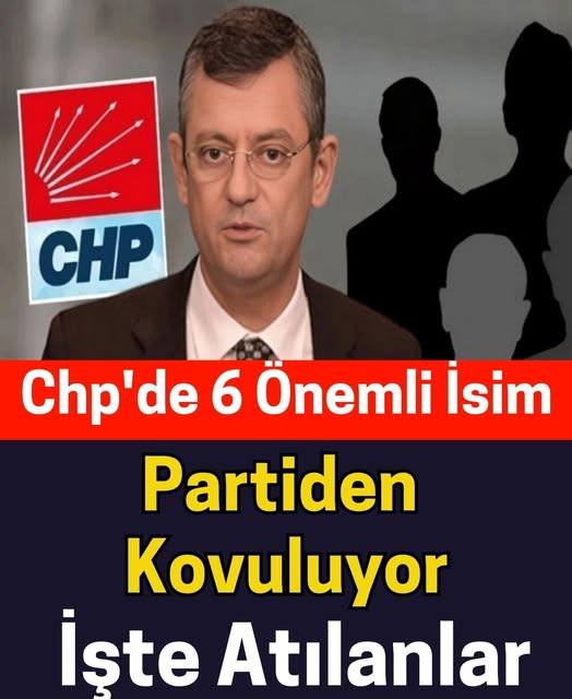 Chp’de kış temizliği süper oldu