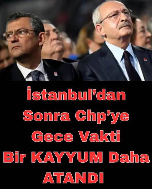 Chp’ye bir büyük darbe daha Bakın Nereye Geldi