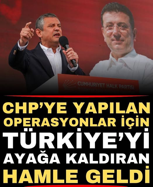 Cumhuriyet Tarihinde bir ilk.
