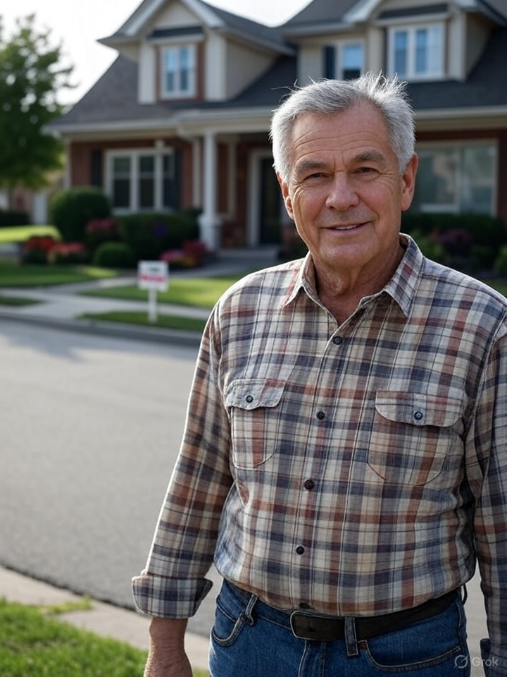 Emekli bir adam her gün