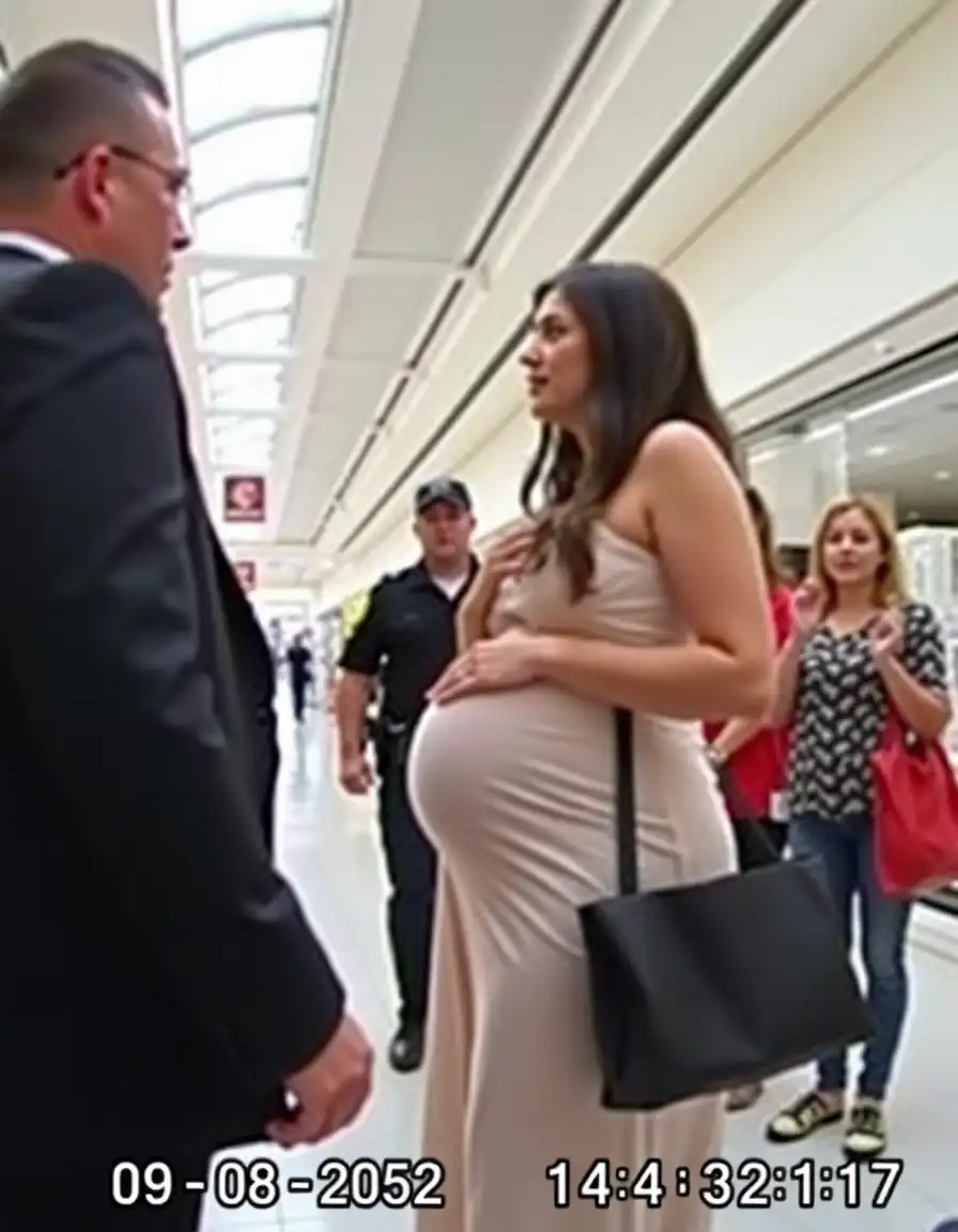 Hamile Karısını Metres İçin AVM’de tokatladı