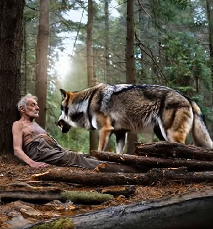 Kendi çocukları, miras için yaşlı adamı ormanda