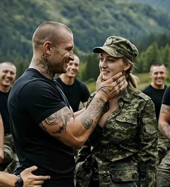 Ormandaki haydutlar askeri üniformalı bir kadına saldırdı