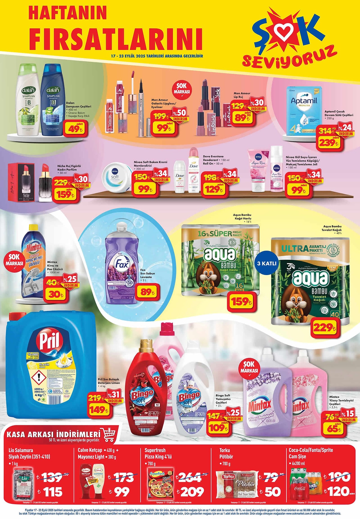 ŞOK MARKETTE DEV İNDİRİM