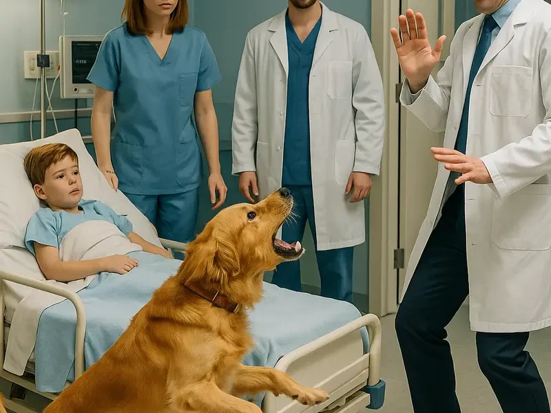 Yataktan Atlayıp Doktora Havladı