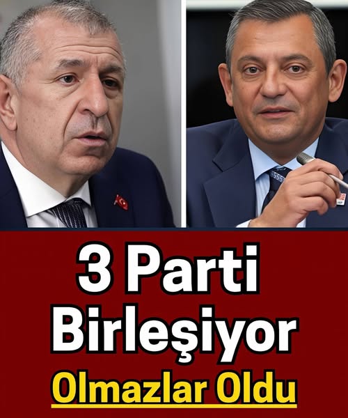 3 Parti birleşiyor