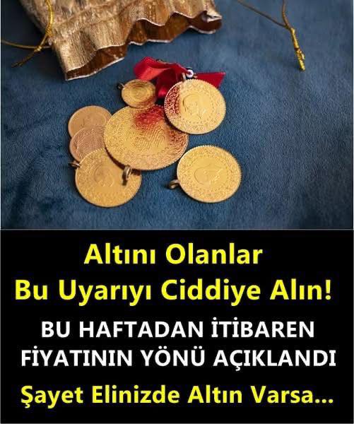 Altın Düşeceği Tarihi Verdi