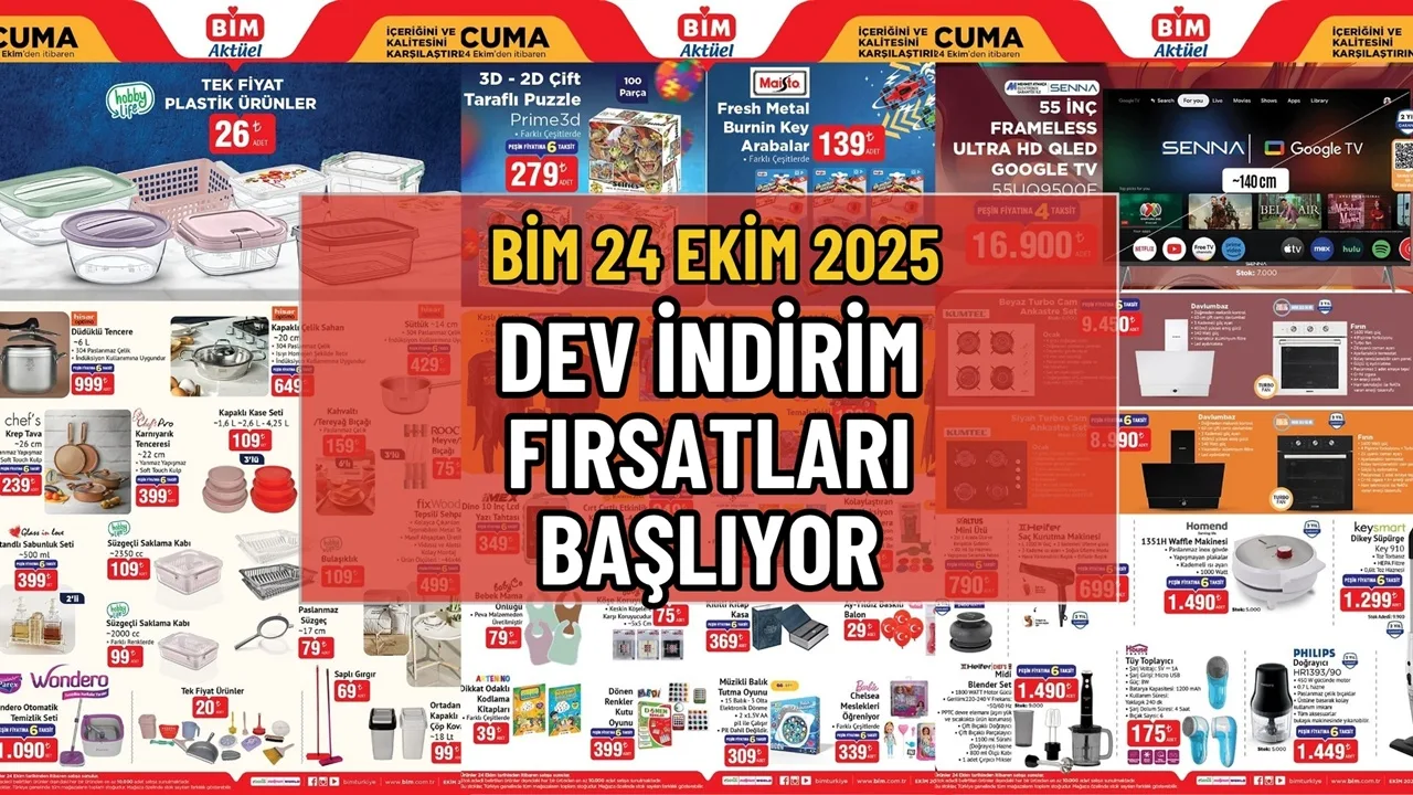 BİM DEV İNDİRİM FIRSATLARI GELİYOR