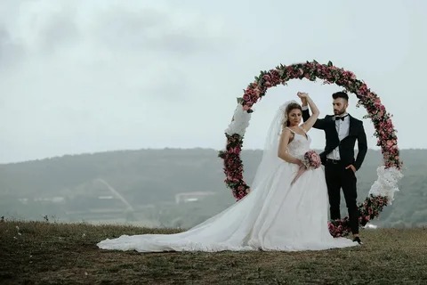 Düğün sırasında köpek