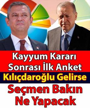 İşte o anket sonuçları