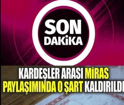 KARDEŞLER ARASINDA MİRAS