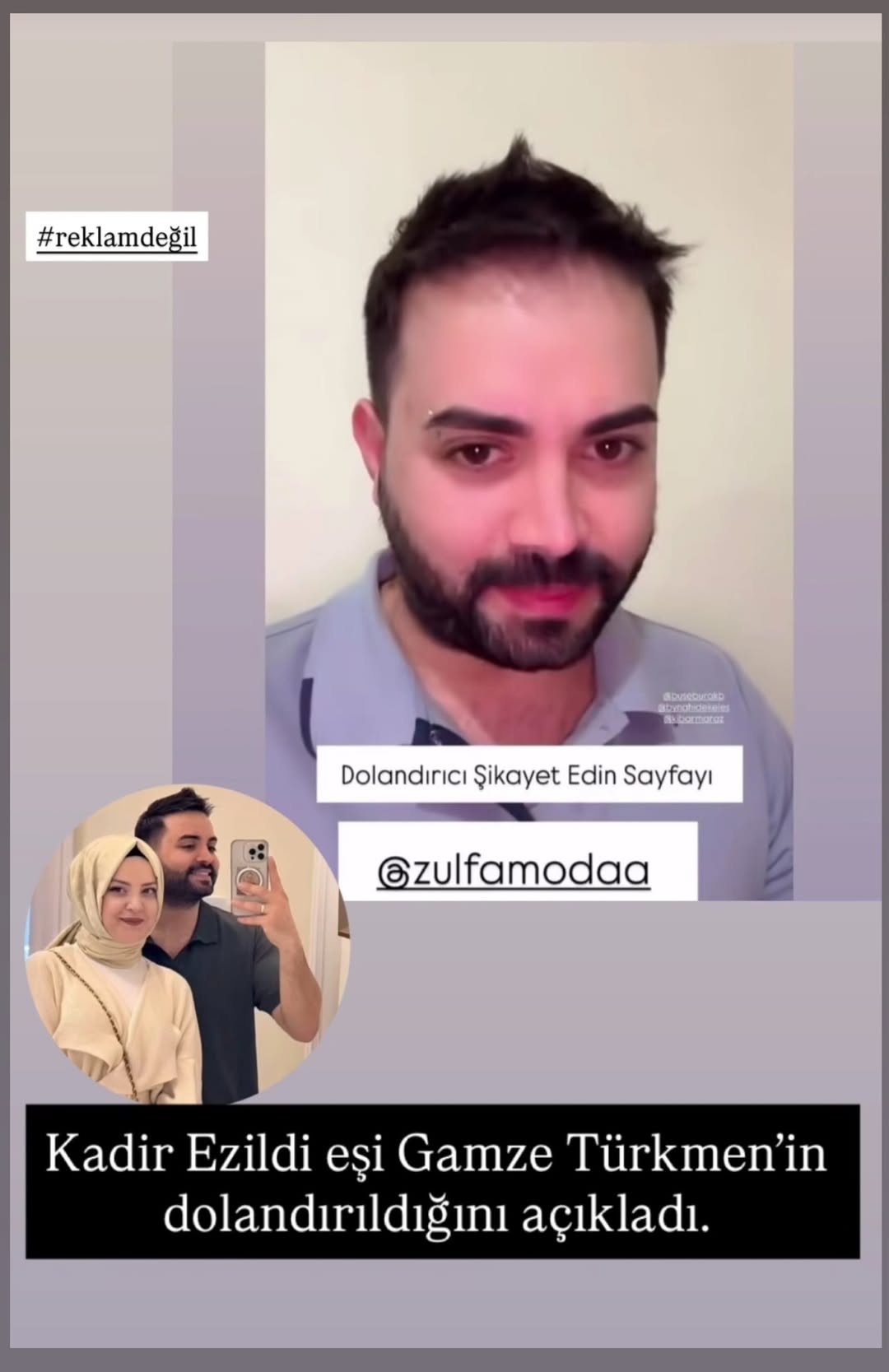 Kadir Ezildi ve Gamze Türkmen’den