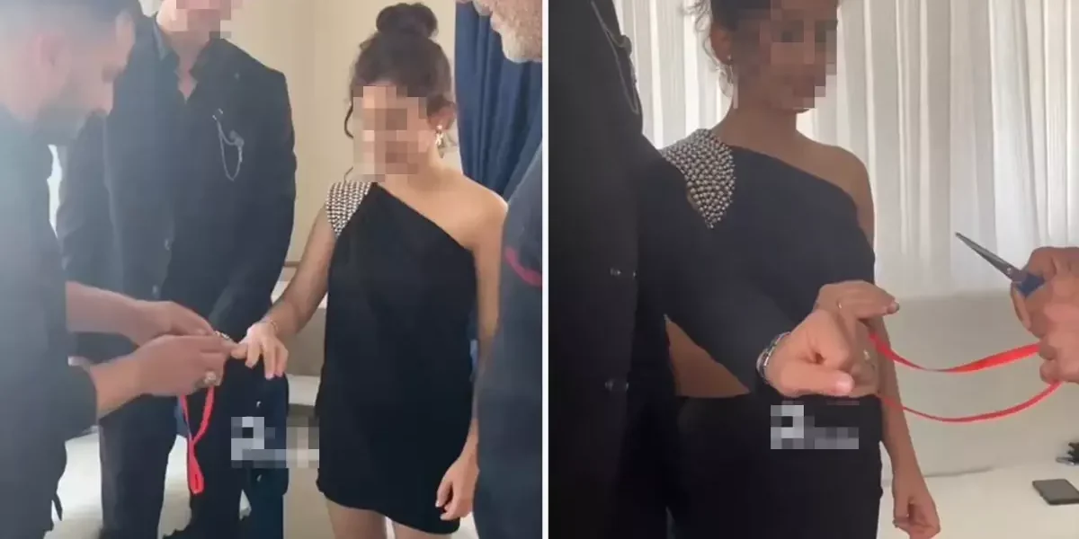 Küçücük çocukları nişanladılar