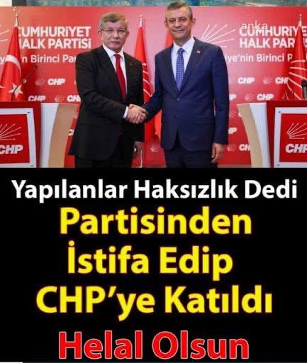 Yapılan haksızlık dedi partisinden istifa etti