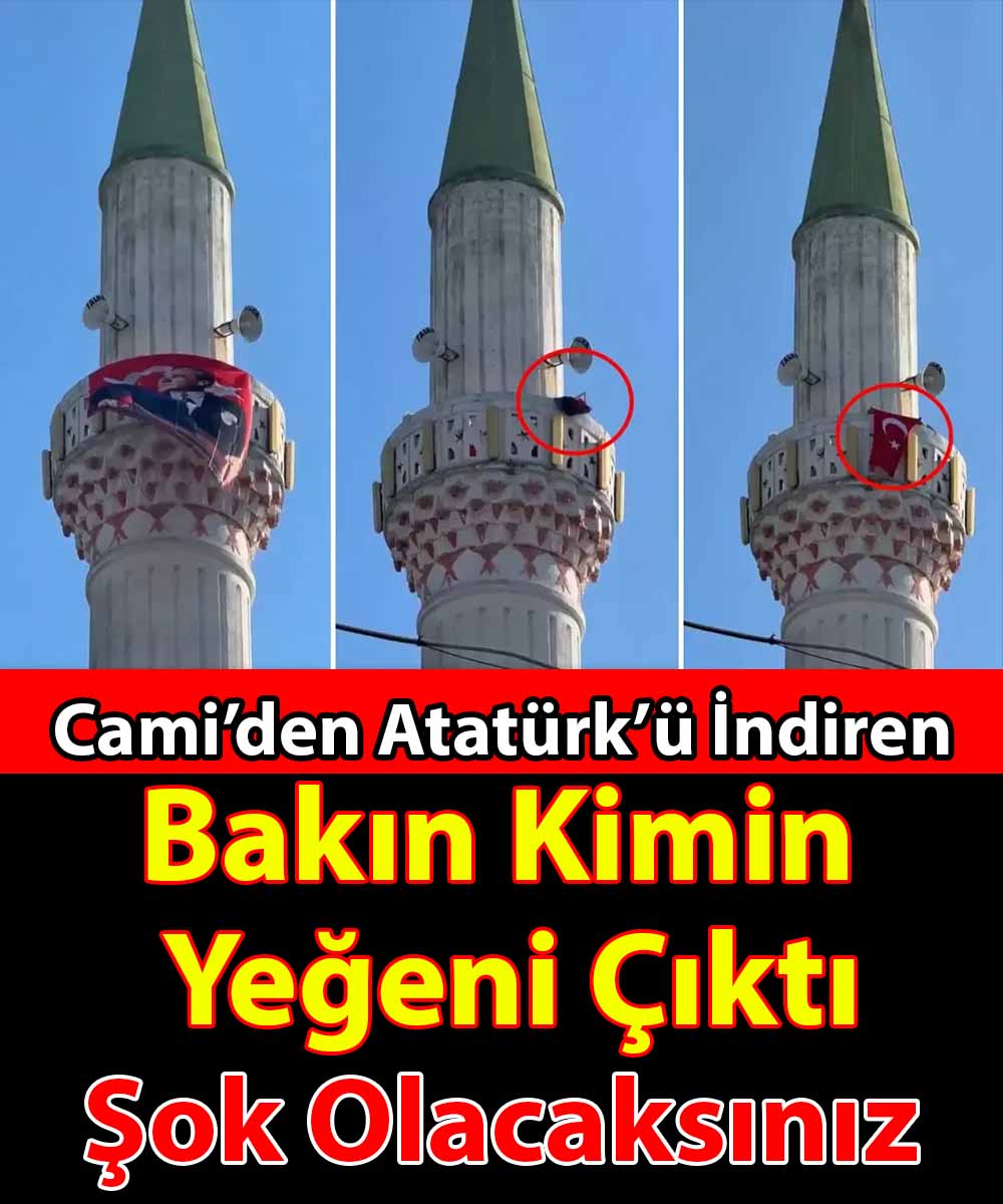 Bayrak Provokatörü Bakın Kimin Yeğeni Çıktı