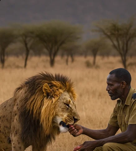 Binlerce parazit zavallı aslanı canlı canlı yiyordu