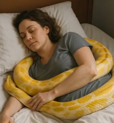 Bir gün yılan garip davranmaya başladı