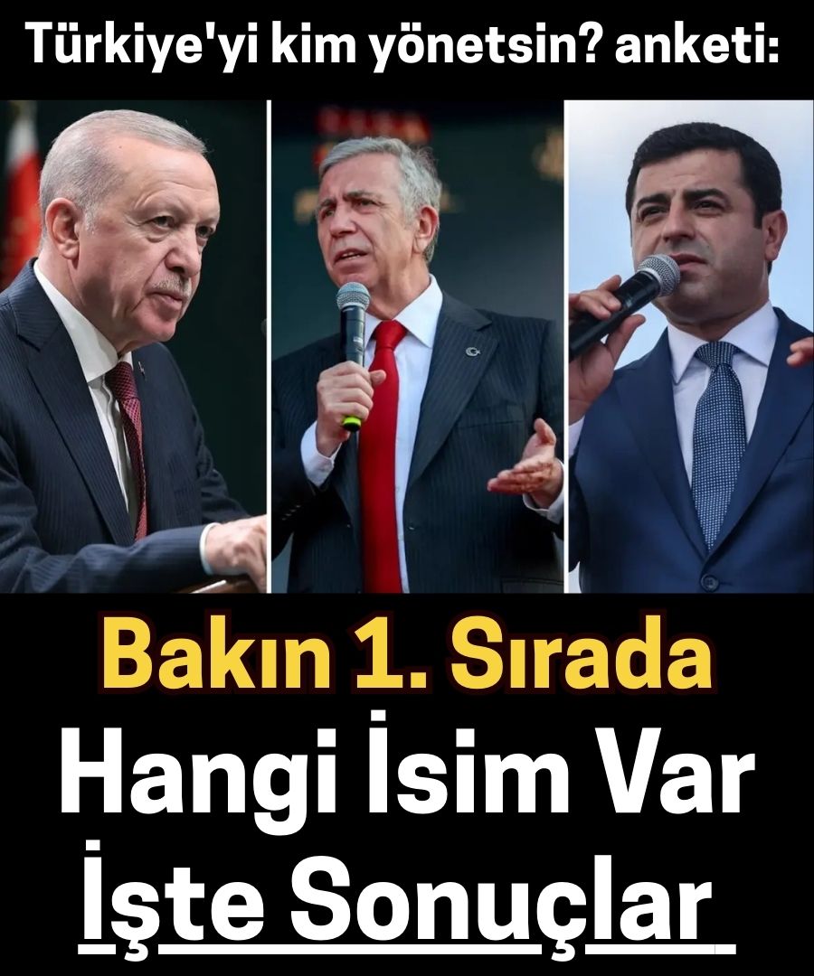Bu Anket Çok Konuşulur…