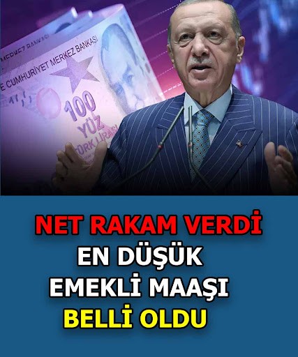 En Düşük Emekli Maaşı Belli Oldu.