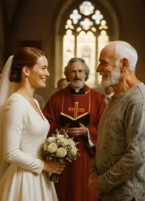 Gelin, düğün sırasında tam