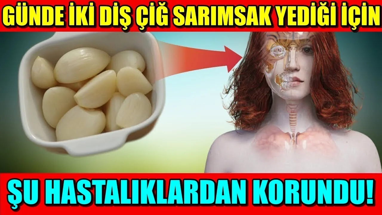 Günde bir diş çiğ sarımsak