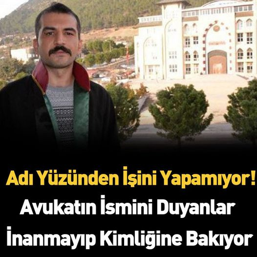 inanmayıp kimliğine bakıyor