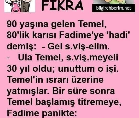 30 YAŞINDAYIM BÖYLE FIKRA OKUMADIM