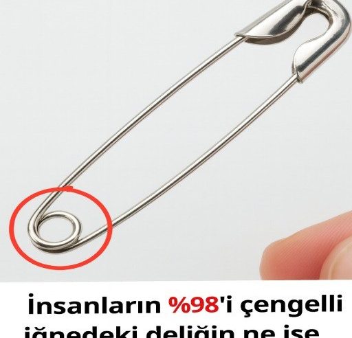 Emniyet İğnesindeki O Küçük DeliK
