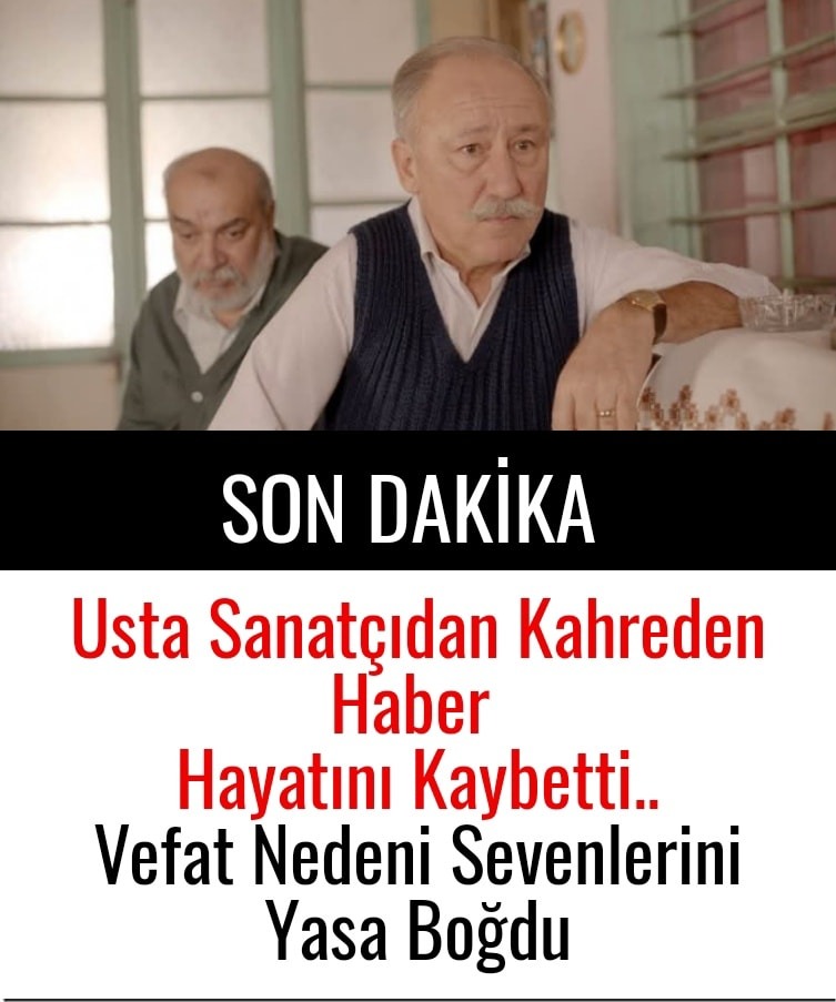 Usta Sanatçıdan Kahreden