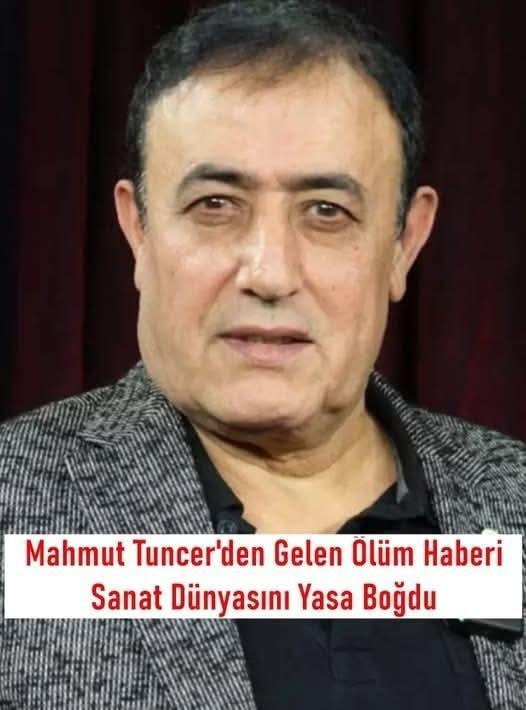 Mahmut Tuncer sanat dünyasını yasa bogdu