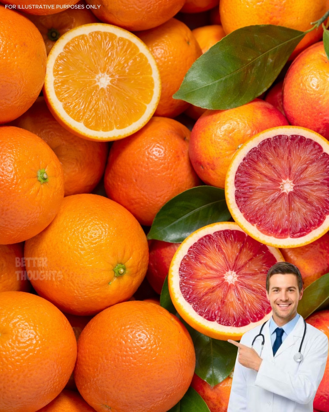 Doktorlar, her gün portakal yemenin