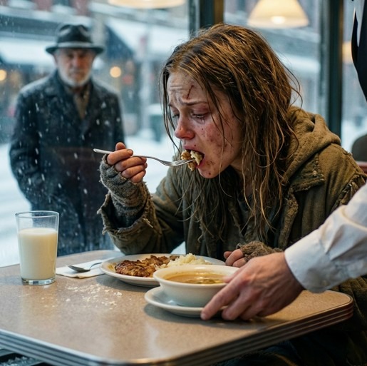 Ölmek üzereyken bir restorana girdim